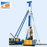 Newly hand bore hammer piles hydraulic air pressure drilling machine