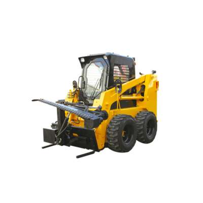 JC45L Super Monkey Skid Steer Loader With Hedge Trimmer/Trencher