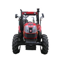 Factory price 160hp150hp 4wd farm tractor with front loader backhoe end bucket auger drill digging hole