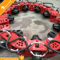 Unicorn Drill Piling Work Concrete Head Cutter Hydraulic Round Pile Breaker